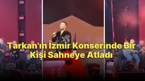Tarkan'ın İzmir Konserinde Bir Kişi Sahneye Atladı: Güvenlik Güçleri O Kişiyi Etkisiz Hale Getirdi