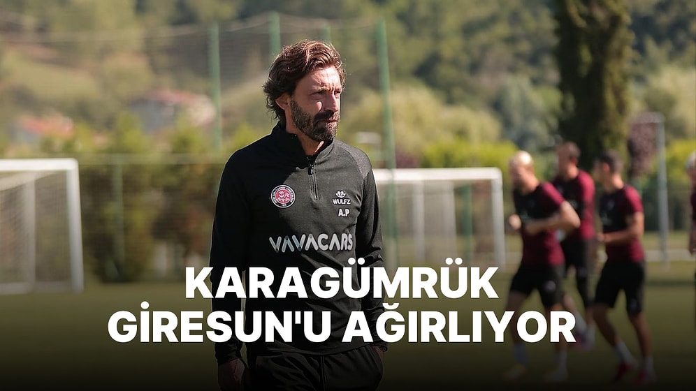 Fatih Karagümrük-Giresunspor Maçı Ne Zaman, Saat Kaçta? Fatih Karagümrük-Giresunspor Maçı Hangi Kanalda?