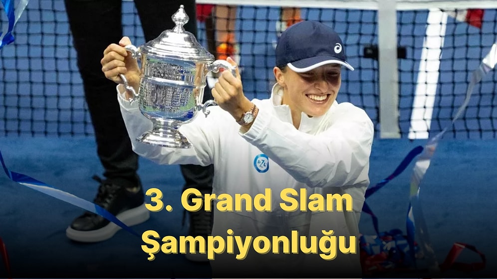 Amerika Açık Tek Kadınlarda Şampiyon Iga Swiatek!