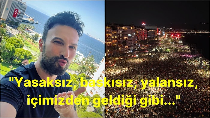 Tarkan'ın, İzmir Konserinden Sonra Yaptığı Paylaşım Herkesi Duygulandırdı