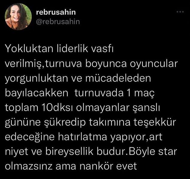 İşte Ebru Şahin'in o paylaşımı:
