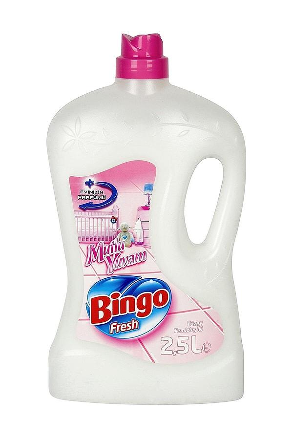 5. Bingo Fresh iz bırakmayan temizleyici.