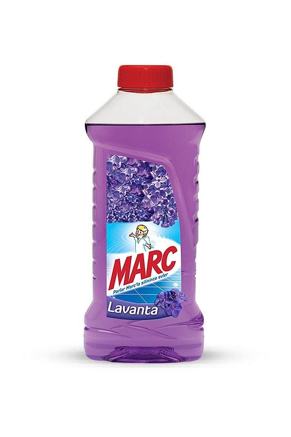 17. Marc yoğun parfümlü ve lavantalı temizleyici.