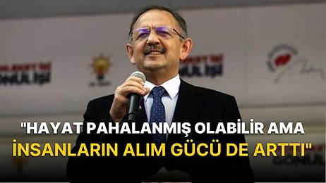 Özhaseki: Ekmek 1 Lirayken Alamıyorsunuz ama Bugün 5 Lira ile Çok Rahat Alabiliyorsunuz