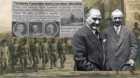İzmir'de Zaferin Haklı Gururunu Yaşadı, Türk-Yunan Dostluğu İçin Çalıştı; Atatürk'ün Günlükleri: 12-18 Eylül