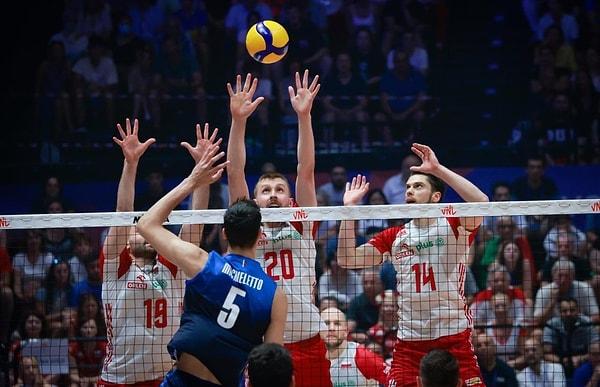 2022 Dünya Erkekler Voleybol Şampiyonası finalinde Polonya ile İtalya karşılaştı.