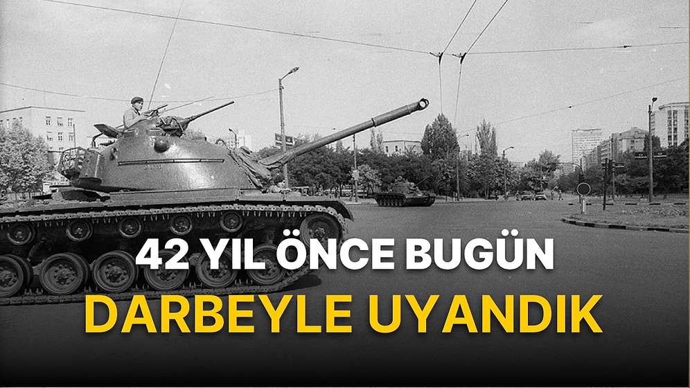 12 Eylül Darbesinin Üzerinden 42 Yıl Geçti! Siyasiler Acıyla Anıyor