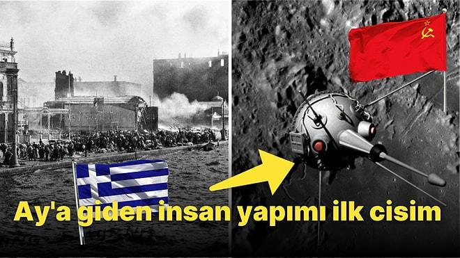 Yunanlar Kaçarken İzmir'de Yangın Çıkardılar, Sovyetler İlk Kez Ay'a Ulaştı; Saatli Maarif Takvimi: 13 Eylül
