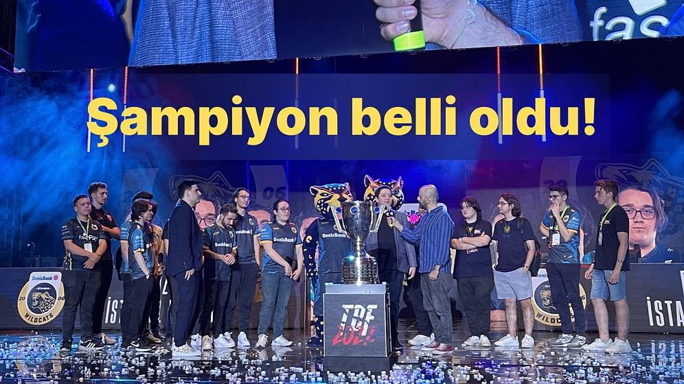 TBF'de Kupaya Uzanan Taraf 2022 League of Legends Türkiye Şampiyonu DenizBank İstanbul Wildcats!