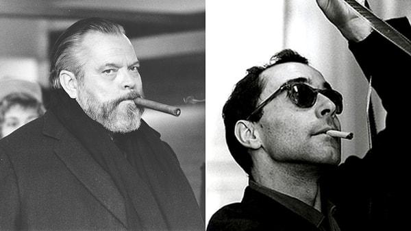 8. Orson Welles - Jean-Luc Godard