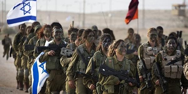 13. İsrail'de kadınlar da askerlik yapmak zorundadır.