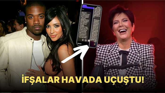 Ray J, Kim Kardashian'la Mesajlarını İfşalayarak Malum Kasedin Kris Jenner'ın İşi Olduğunu Söyledi!