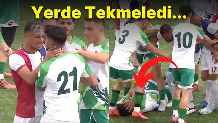 Türkiye Kupası'nda Skandal Hareket: Yerde Yatan Rakibinin Suratına Önce Tekme, Sonra Yumruk Attı