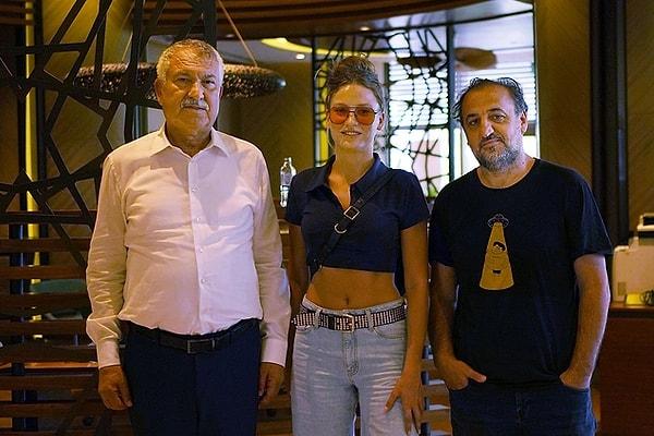 9. Adana Büyükşehir Belediye Başkanı Zeydan Karalar, ünlü oyuncu Serenay Sarıkaya'yı misafir etti!