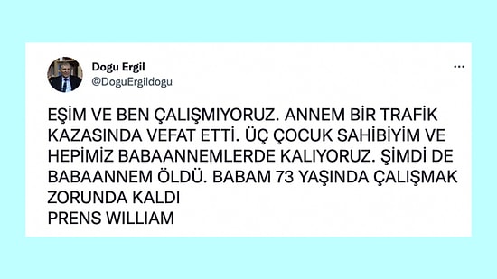 Prens William'ın Acılarla Dolu Hayatından Sefo'nun Kendisiyle Dalga Geçmesine Son 24 Saatin Viral Tweetleri