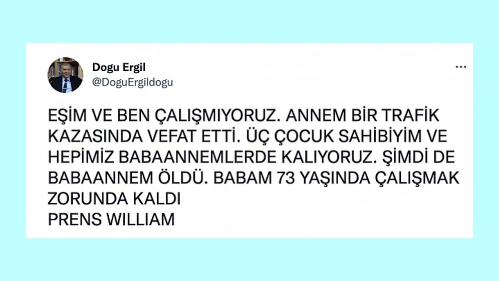 Prens William'ın Acılarla Dolu Hayatından Sefo'nun Kendisiyle Dalga Geçmesine Son 24 Saatin Viral Tweetleri