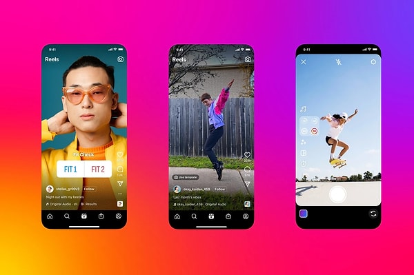 Instagram'ın TikTok ile rekabet için geliştirdiği Reels'ler içerik üreticilere gelir kapısı olabilir.