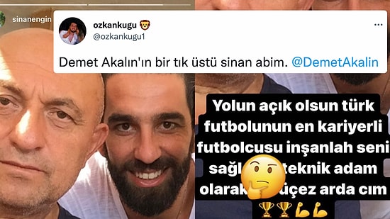 Sinan Engin'in Demet Akalın'ı Aratmayan Türkçesiyle Arda Turan'a Yazdığı Veda Mesajına Gelen Komik Tepkiler