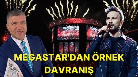 Megastar Tarkan İzmir Konserinin Gelirinin Tamamını Üç Değerli Vakfa Bağışladı