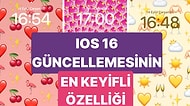 iPhone'lara iOS 16 Güncellemesi ile Birlikte Gelen Emojili Arka Plan Tasarımları Nasıl Yapılıyor?