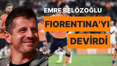 Emre Belözoğlu Yönetimindeki Başakşehir, Fiorentina'yı 3 Golle Bozguna Uğrattı