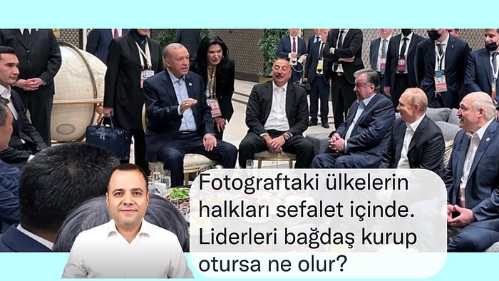 Erdoğan'ın Şangay Zirvesi Fotoğrafını Öven AKP'li Gazeteciye Özgür Demirtaş'tan Kapak Gibi Cevap Geldi