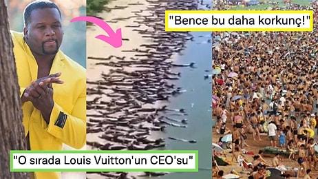 Brezilya'daki Bir Plajı Yüzlerce Timsahın Bastığı İddiası Sosyal Medyanın Gündeminde!
