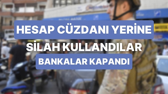 Kendi Parasını Çekmek İsteyenler Silahla Banka Basınca Devlet Çareyi Kapamakta Buldu