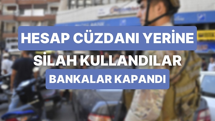 Kendi Parasını Çekmek İsteyenler Silahla Banka Basınca Devlet Çareyi Kapamakta Buldu