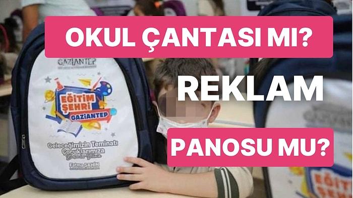 Gaziantep Büyükşehir Belediyesi'nin Dağıttığı Okul Çantaları Tartışmalara ve Tepkilere Neden Oldu