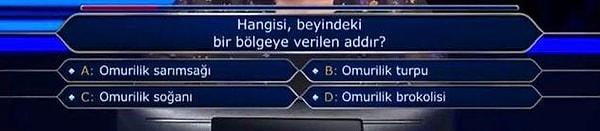 Kenan İmirzalıoğlu’nun sunduğu programda şimdiye dek sorulan birbirinden ilginç sorulardan sizlere daha öncesinde bahsetmiştik.