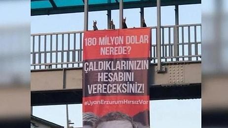 Zehra Taşkesenlioğlu'na Protesto: 'Uyan Erzurum, Hırsız Var!'