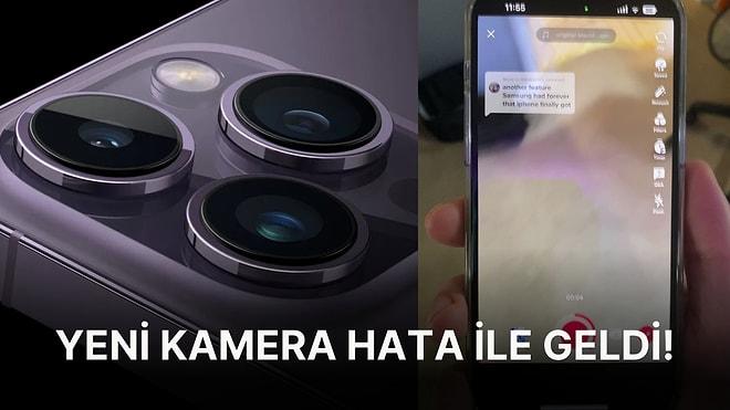 Titriyor ve Ses Çıkarıyor! iPhone 14 Pro Kamerasındaki Hata Sosyal Medyanın Diline Düştü
