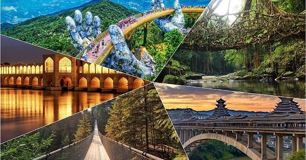 Karşıya Geçmekten Daha Fazlası: Dünyadaki En Farklı ve İlginç Tasarıma Sahip Köprüler