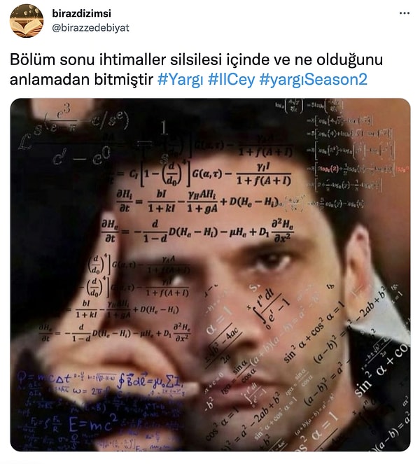 Veee bölüm sonu canavarı yine geldi! Geçebilene aşk olsun.