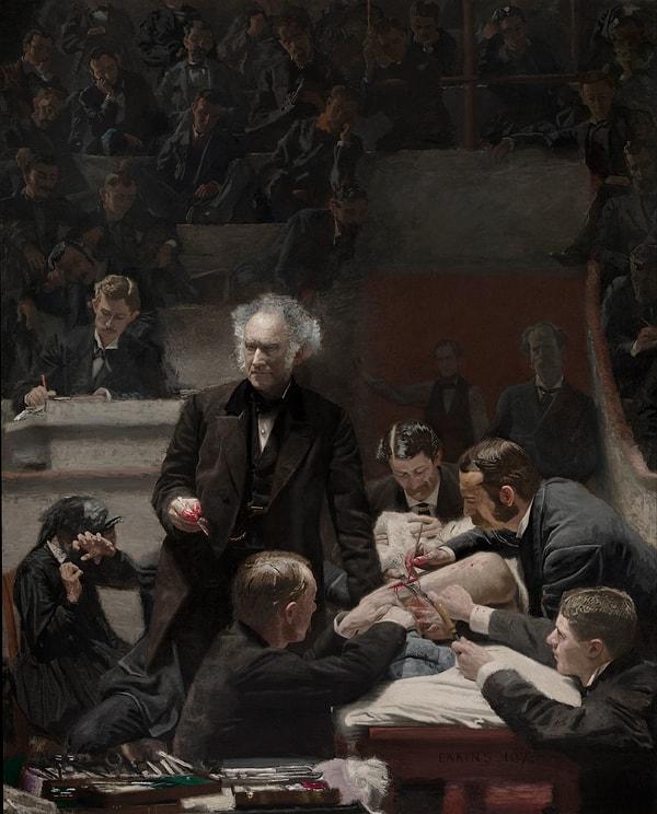 68. The Gross Clinic - Thomas Eakins (1875)