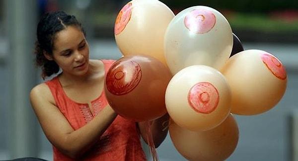 10. "Balonların desenine kim karar verdi acaba?"