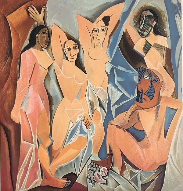 80. Les Demoiselles d'Avignon - Pablo Picasso (1907)