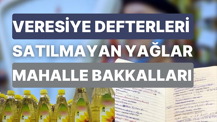 Bakkallar Yoksulluğu Anlatıyor: Veresiye Defteri Yeniden Doğdu, Kuruş Hesabı Yapanlarla Satılmayan Ürünler!