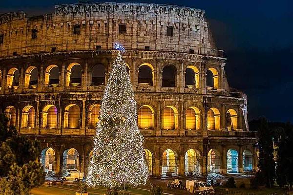 Tarihte ilk kez Noel kutlaması, Roma'da yapıldı.