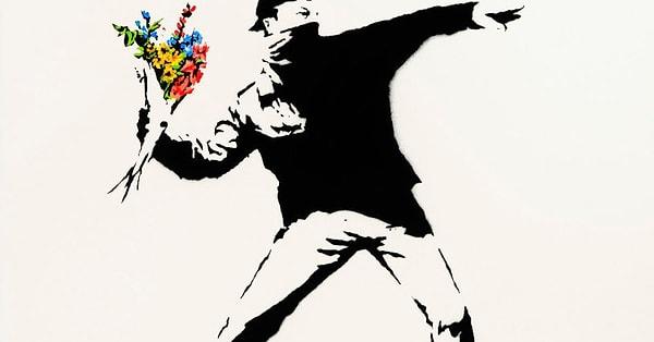 Banksy- Love is in the Air