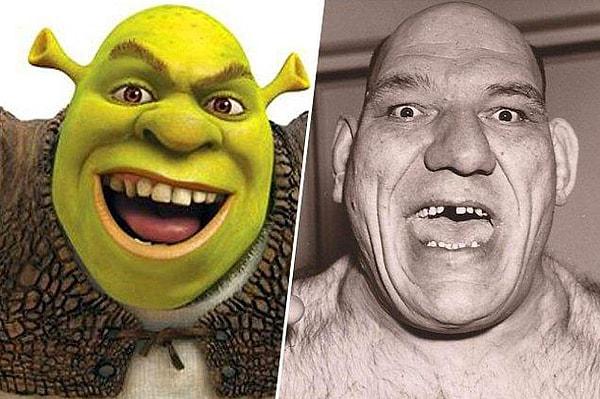 Maurice Tillet aslında Shrek miydi?