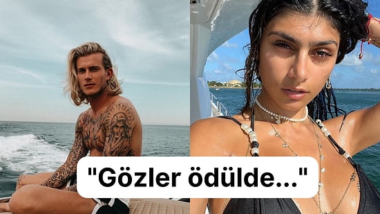 Beşiktaş'ın Eski Kalecisi Loris Karius Yetişkin Film Yıldızı Mia Khalifa'dan Aldığı Mesajla Gündemde!