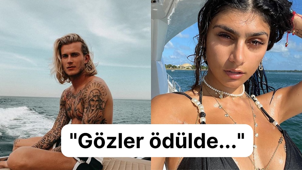 Beşiktaş'ın Eski Kalecisi Loris Karius Yetişkin Film Yıldızı Mia Khalifa'dan Aldığı Mesajla Gündemde!