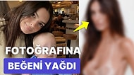 Dünyaca Ünlü Model Emrata, Bikinili İzli Meme Fotoğrafıyla Ortalığı Yangın Yerine Çevirdi