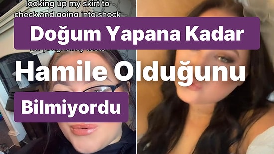 Okul Üniforması Eteğinin Altından Bebeğinin Kafasını Görene Kadar Hamile Olduğunu Bilmeyen 15 Yaşındaki Genç