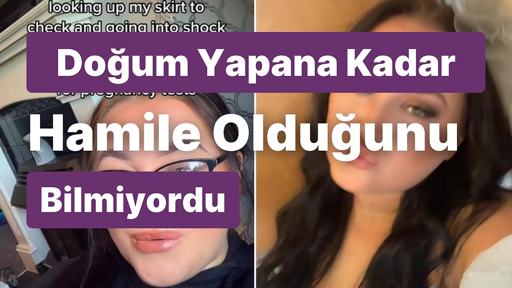 Okul Üniforması Eteğinin Altından Bebeğinin Kafasını Görene Kadar Hamile Olduğunu Bilmeyen 15 Yaşındaki Genç