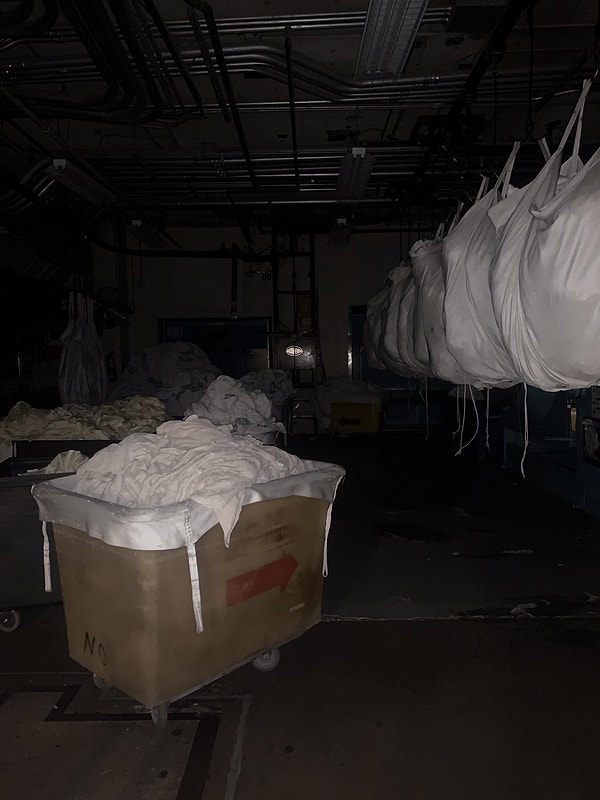 Криповая прачечная в больнице, где я работаю