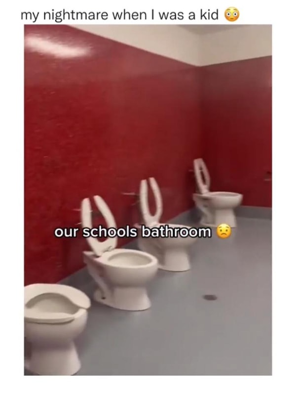 Этот кошмарный школьный туалет: