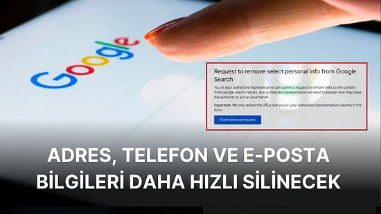 Google Arama Sonuçlarından Kişisel Bilgiler Nasıl Kaldırılır?